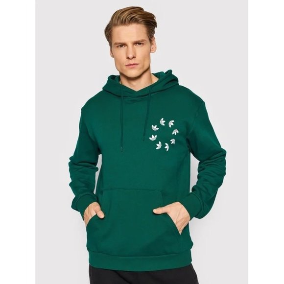 Adidas Adicolor Spinner Hoodie HC4491 Size XL - Picture 8 of 9